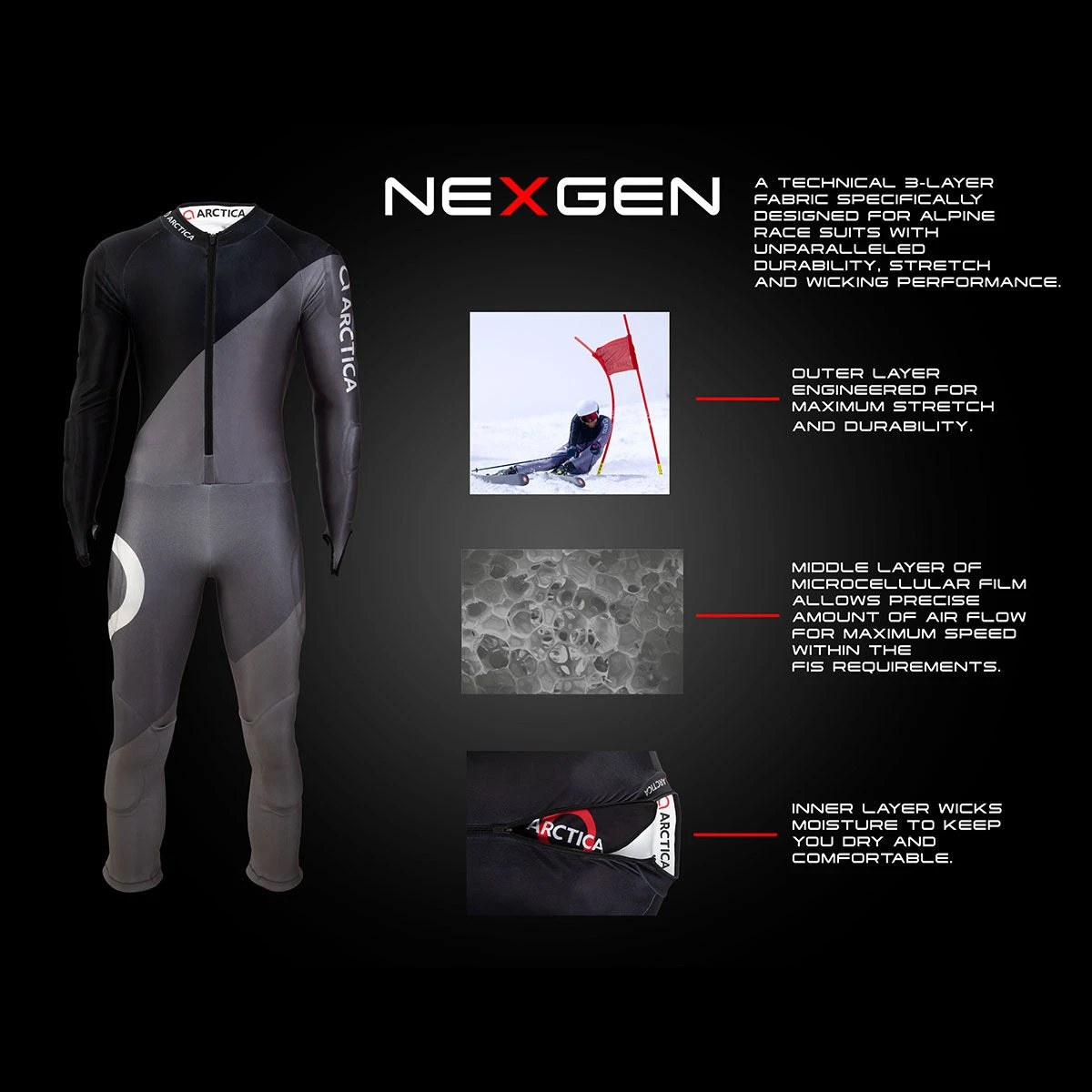 Arctica JR Iconic GS Suit - Image 6